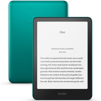 eBook Reader Amazon Kindle Paperwhite Signature 2024 (12th Gen), 32 GB, Display 7'', Wi-Fi, IPX8, USB-C, Albastru