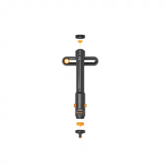 Aspersor oscilant Fiskars Comfort M, acoperire maxim 300 mp, raza udare maxim 19 m