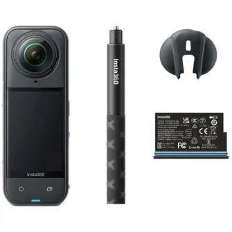 Camera video sport Insta360 X5, 8K, Starter Bundle
