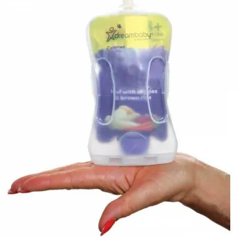 Cutie de protectie pentru pungutele cu piureuri/sucuri, Dreambaby, 40 x 120 x 190 mm
