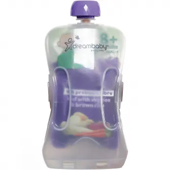 Cutie de protectie pentru pungutele cu piureuri/sucuri, Dreambaby, 40 x 120 x 190 mm