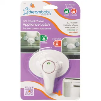 Dispozitiv de blocare eazy check, Dreambaby, rezistent la caldura, 35 x 117 x 195 mm