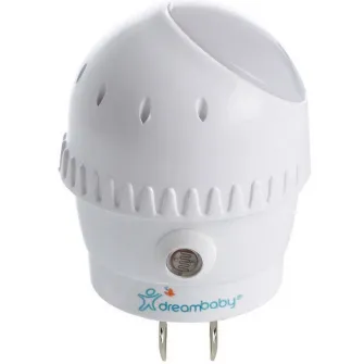 Lampa de veghe rotativa cu led si senzor de lumina, Dreambaby, 53 x 100 x 150 mm