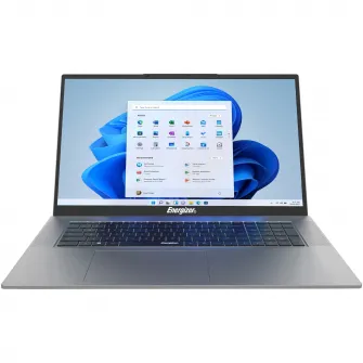 Laptop Energizer Ultimate EnergyBook Pro cu procesor AMD Ryzen™ 5 3500U pana la 3.70GHz, 18.5'', FHD, 16GB RAM, 512GB SSD, Radeon™ Vega 8 Graphics, Windows 11 Home, Grey