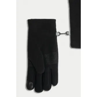 Marks & Spencer, Manusi din fleece compatibile cu ecran tactil, Negru, 16.5-19 cm