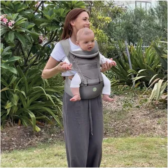 Marsupiu versatil cu buzunar depozitare, 5 pozitii 3.5 - 18kg, model elevate, Dreambaby, 600 x 400 x 650 mm