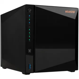 Network Attached Storage, Asustor, 4 bay, Realtek RTD1619B Quad-Core 1.7GHz, 2GB, hardware criptat