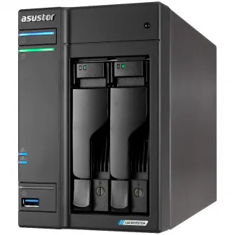 Network Attached Storage, Asustor, Lockerstor 2 Gen 2 AS6702T, 2 Bay, Quad-Core 2.0GHz, 4GB RAM DDR4