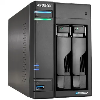 Network Attached Storage, Asustor, Lockerstor 2 Gen 2 AS6702T, 2 Bay, Quad-Core 2.0GHz, 4GB RAM DDR4