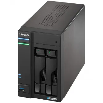 Network Attached Storage, Asustor, Lockerstor 2 Gen 2 AS6702T, 2 Bay, Quad-Core 2.0GHz, 4GB RAM DDR4