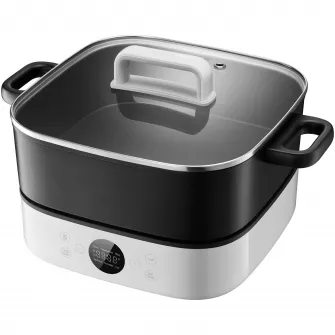 Oala pentru gatit multifunctionala Xiaomi BHR9704EU, Hot Pot Cooker, 6L, 2000W