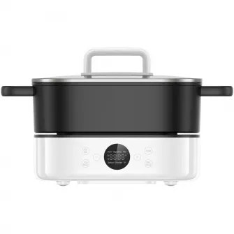 Oala pentru gatit multifunctionala Xiaomi BHR9704EU, Hot Pot Cooker, 6L, 2000W
