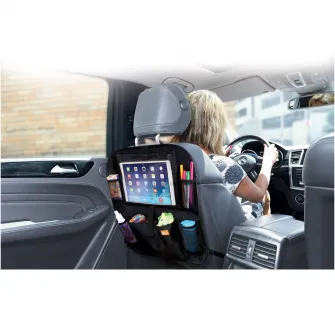 Organizator multimedia pentru scaun auto, negru, Dreambaby, 280 x 50 x 50 mm