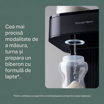 Aparat pentru pregatirea laptelui praf Tommee Tippee Perfect Prep Pro Negru