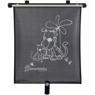 Parasolar auto tip rulou,ajustabil, decor tigru, Dreambaby, 100 x 45 x 502 mm