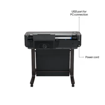 Plotter HP DesignJet T650 24-in Printer