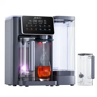 Purificator de apa cu osmoza inversa JIMMY R9, 5 litri, ecran touch, ultra slim, child lock, functie incalzire apa