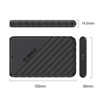 Rack Orico 25PW1-C3 USB 3.2 2.5 inch negru
