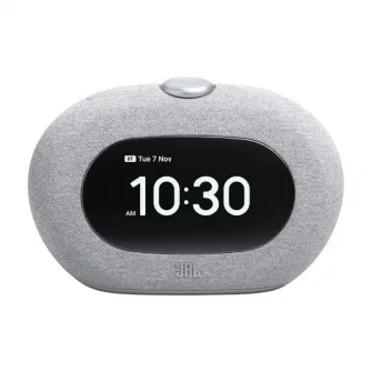 Radio cu ceas JBL Horizon 3, Dab/Dab+/FM, Bluetooth, Alarma, Lumina ambientala, Gri
