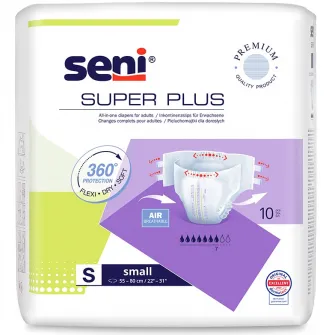 Scutece pentru adulti Seni Super Plus Small, 10 buc