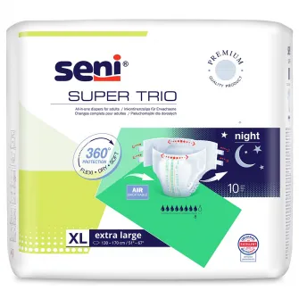 Scutece pentru adulti Seni Super Trio XL, 10 buc