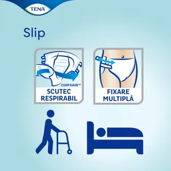 Scutece pentru incontinenta adulti, Tena Slip Plus, marime S, 30 bucati