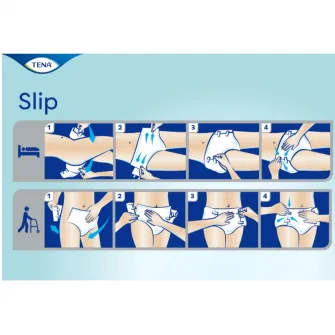 Scutece pentru incontinenta adulti, Tena Slip Plus, marime L, 30 bucati