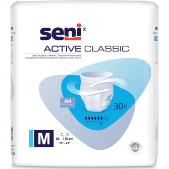 Scutece tip chilot Seni Active Medium, 30 de bucati