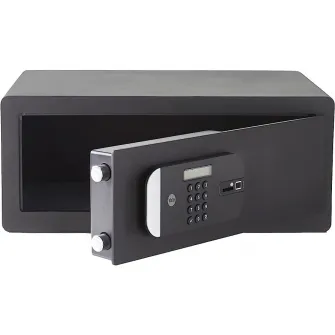 Seif cu amprentă pentru laptop Yale YLFM/200/EG1, memorie 100 amprente, 24.8 l volum, 200x480x350 mm