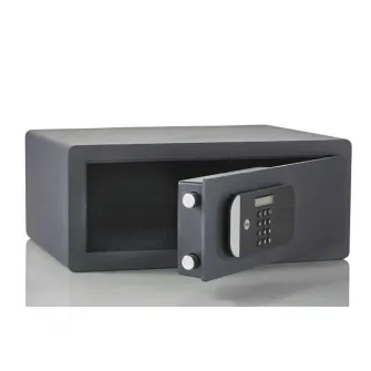 Seif cu amprentă pentru laptop Yale YLFM/200/EG1, memorie 100 amprente, 24.8 l volum, 200x480x350 mm
