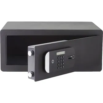Seif cu amprentă pentru laptop Yale YLFM/200/EG1, memorie 100 amprente, 24.8 l volum, 200x480x350 mm