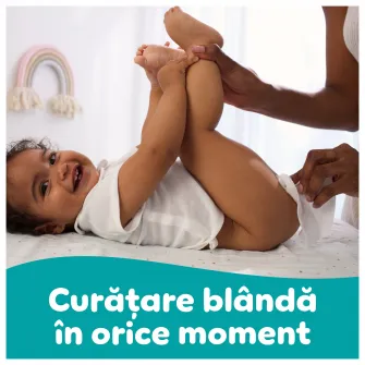 Servetele umede Pampers Fresh Clean, 6 pachete x 80 servetele, 480 buc
