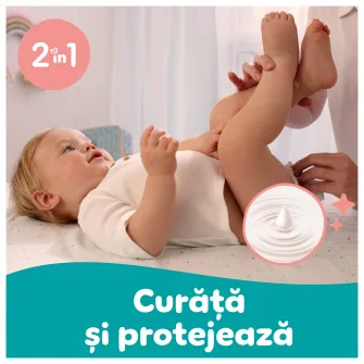 Servetele umede Pampers Sensitive, 4 pachete x 80 servetele, 320 buc