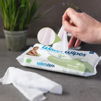 Servetele umede Water Wipes Soapberry, 4 pachete x 60 buc, 240 buc