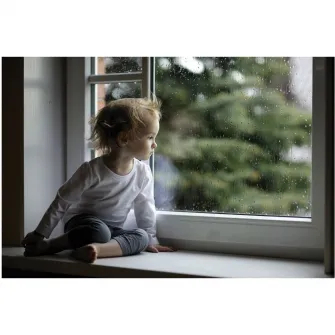 Siguranta pentru fereastra din lemn cu deschidere spre interior, Dreambaby, 100 x 20 x 200 mm