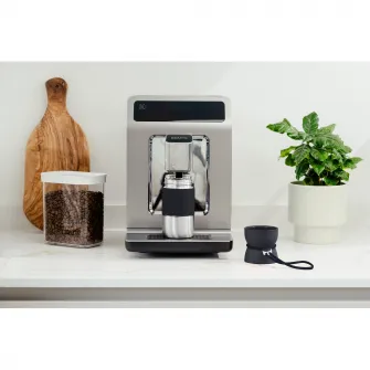 Termos Tefal beYou N2191310, inox, 0.36 L, capsac Quick Press, compatibilitate cu masina de spalat vase, argintiu & negru