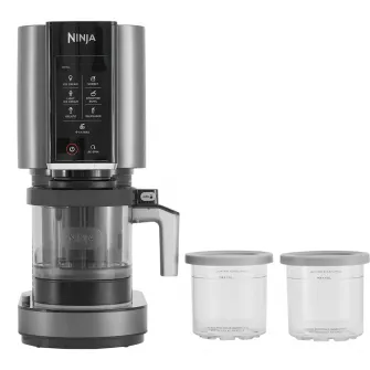 Aparat de inghetata Ninja CREAMi NC302EU, 800W, 7 programe, negru/argintiu