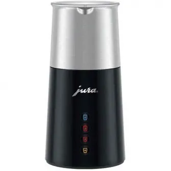 Aparat pentru spumare lapte JURA Hot & Cold (EA 24331), 4 in 1: spuma calda/rece, lapte cald, ciocolata calda, capacitate max. 360 ml, inox
