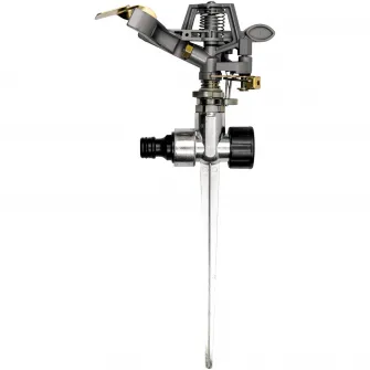 Aspersor pulsatoriu cu impuls RURIS ZN450, unghi pulverizare 0 - 360 grade, diametru pulverizare 24 m, acoperire aproximativ 450 mp