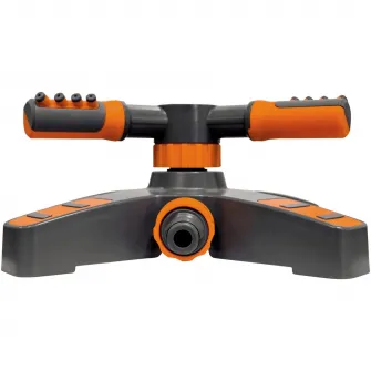 Aspersor rotativ cu 3 brate RURIS UFO200, rotatie 360 grade, 3 brate, 12 duze, acoperire aproximativ 200 mp