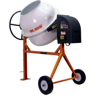 Betoniera Ruris Betalux 1600X, putere 950 W, cuva 160 L, coroana fonta