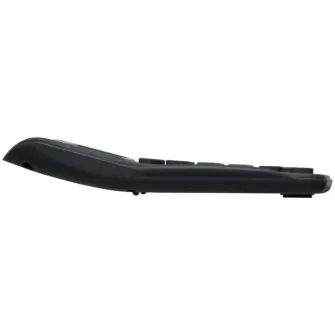 Calculator de birou Maul ECO MJ455, 8 digits, realizat din plastic reciclat, incarcare solara - gri