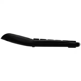 Calculator de birou Maul ECO MJ455, 8 digits, realizat din plastic reciclat, incarcare solara-negru