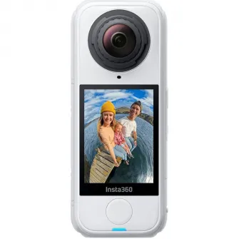 Camera video sport Insta360 X4 Air, Starter Bundle, Artic White