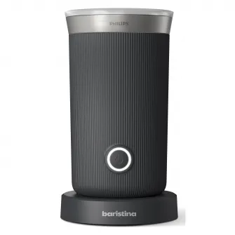 Carafa lapte Philips Baristina BAR311/60, lapte cald sau rece, 120ml , inclusiv pentru lapte pe baza de plante, strat neted antiaderent, spuma de lapte cremoasa, negru