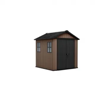 Casuta de gradina Keter Newton Plus 7X7.5 261859, Maro.