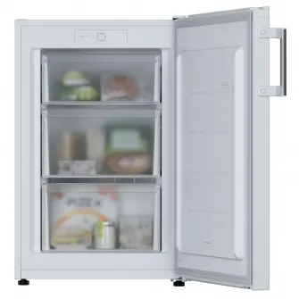 Congelator Candy CNUQ2L58EWH, clasa E, 90 litri, H 86 cm, control mecanic, alb