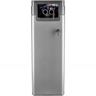 Dedurizator de apa uz casnic Midea QS2476-180, debit 2000L/h, putere 5W, afisaj LED, dozaj sare min. 15 kg, max. 50 kg, presiune apa 0.2-0.6 MPa, rezervor rasina 18L, backup pe baterie, mod vacanta