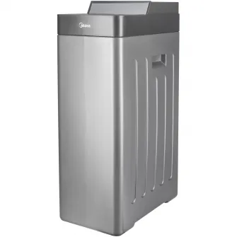 Dedurizator de apa uz casnic Midea QS2476-180, debit 2000L/h, putere 5W, afisaj LED, dozaj sare min. 15 kg, max. 50 kg, presiune apa 0.2-0.6 MPa, rezervor rasina 18L, backup pe baterie, mod vacanta