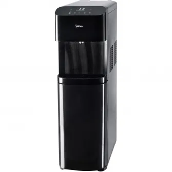 Dozator de apa Midea JL2240S-B, conectare la retea, filtre PAC & UF+C, racire 4L/h, rezervor apa rece 3.6L, incalzire 4 L/h, rezervor apa fierbinte 1L, putere incalzire 420W, putere racire 80W, interval temperatura apa 4-92